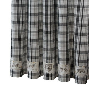 Refined Rustic Patch Shower Curtain 72